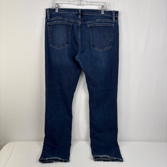 FRAME L'Homme Slim Stretch Dark Wash Denim Jeans Mens Size 36 (36x32) - Picture 6 of 10